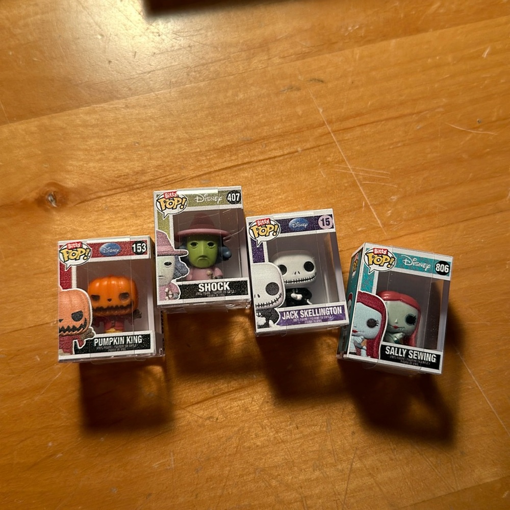 funko bitty pops nightmare before christmas